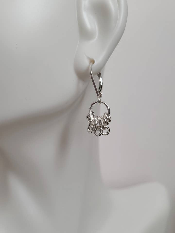 Ringlet dangle earrings for wholesale by Spangle Jewelry Company