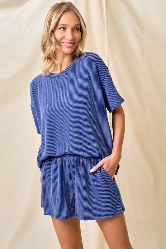 lovely melody - Wholesale Knit Top - Women's - LMT3979-Everyday Relaxed rib top17