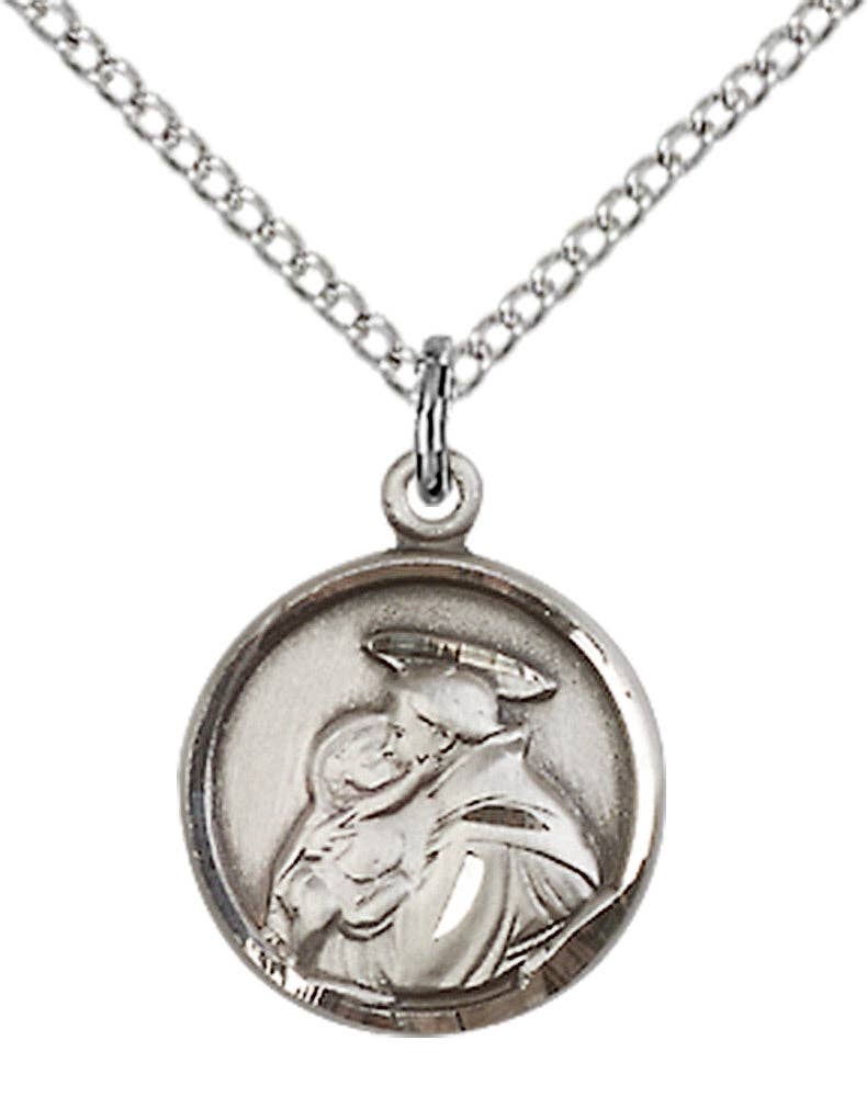 NYMAN JEWELERS - Wholesale Pendant/Charm Necklace - Sterling Silver St. Anthony Pendant0
