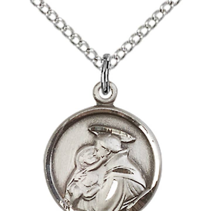 NYMAN JEWELERS - Wholesale Pendant/Charm Necklace - Sterling Silver St. Anthony Pendant