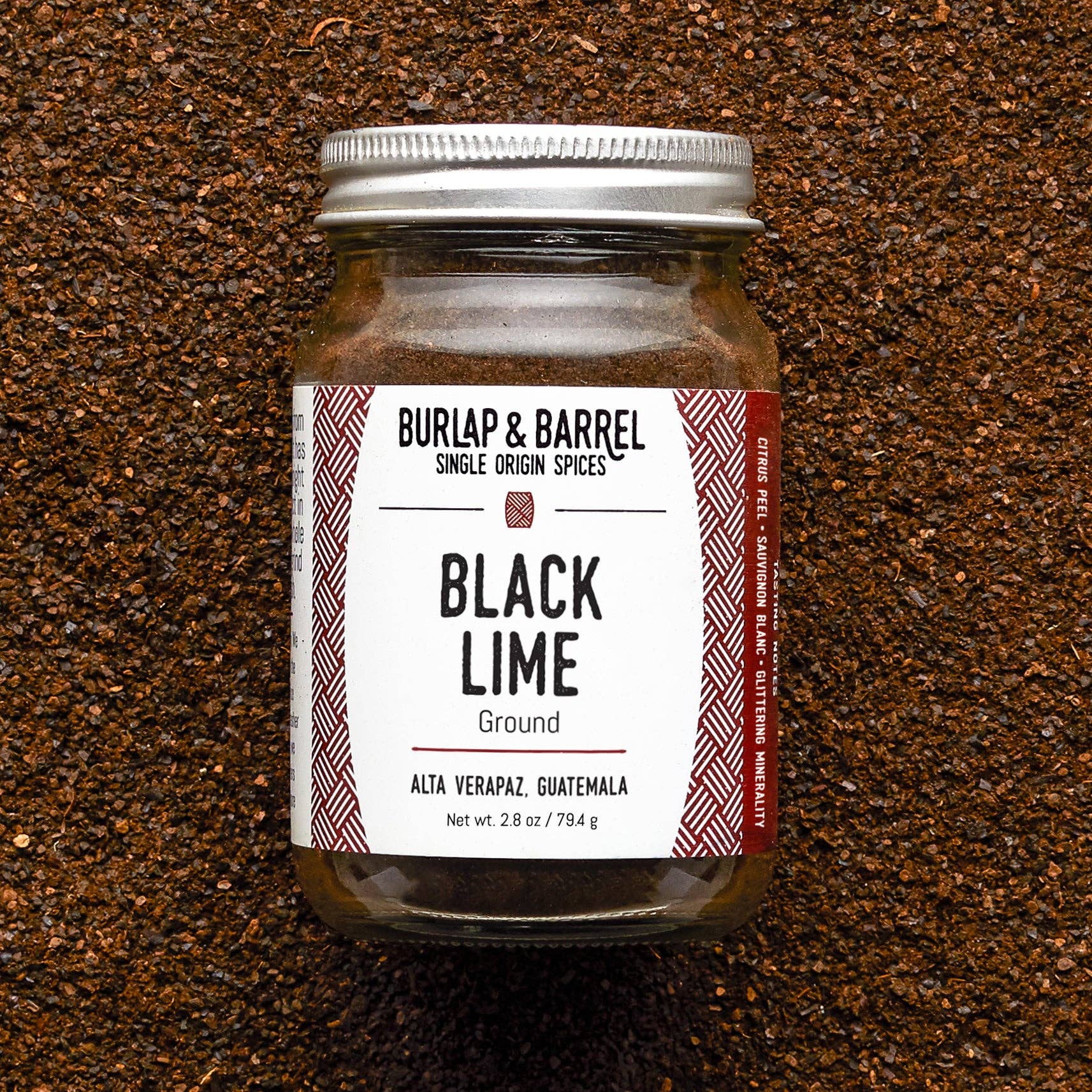 Burlap & Barrel - Wholesale Dried Spice - Ground Black Lime (Persian lime, Omani lime) - Single Origin