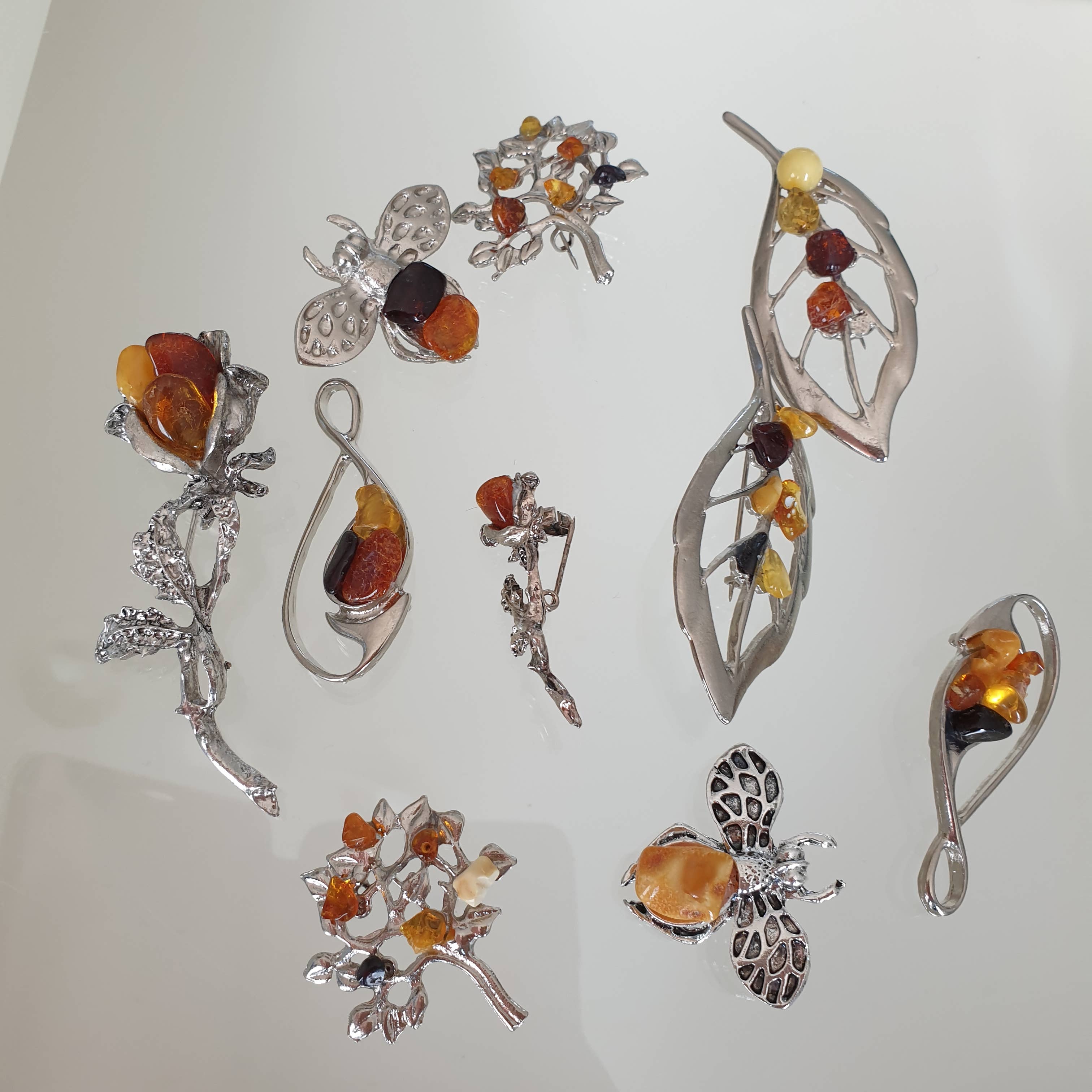 AmberLithuania - Vendita all'ingrosso Spille - Set spille1