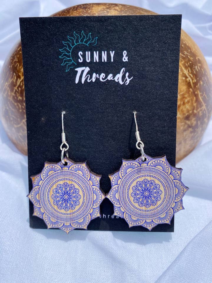 Mandala Dangles | Kiki for wholesale by Sunny & Threads