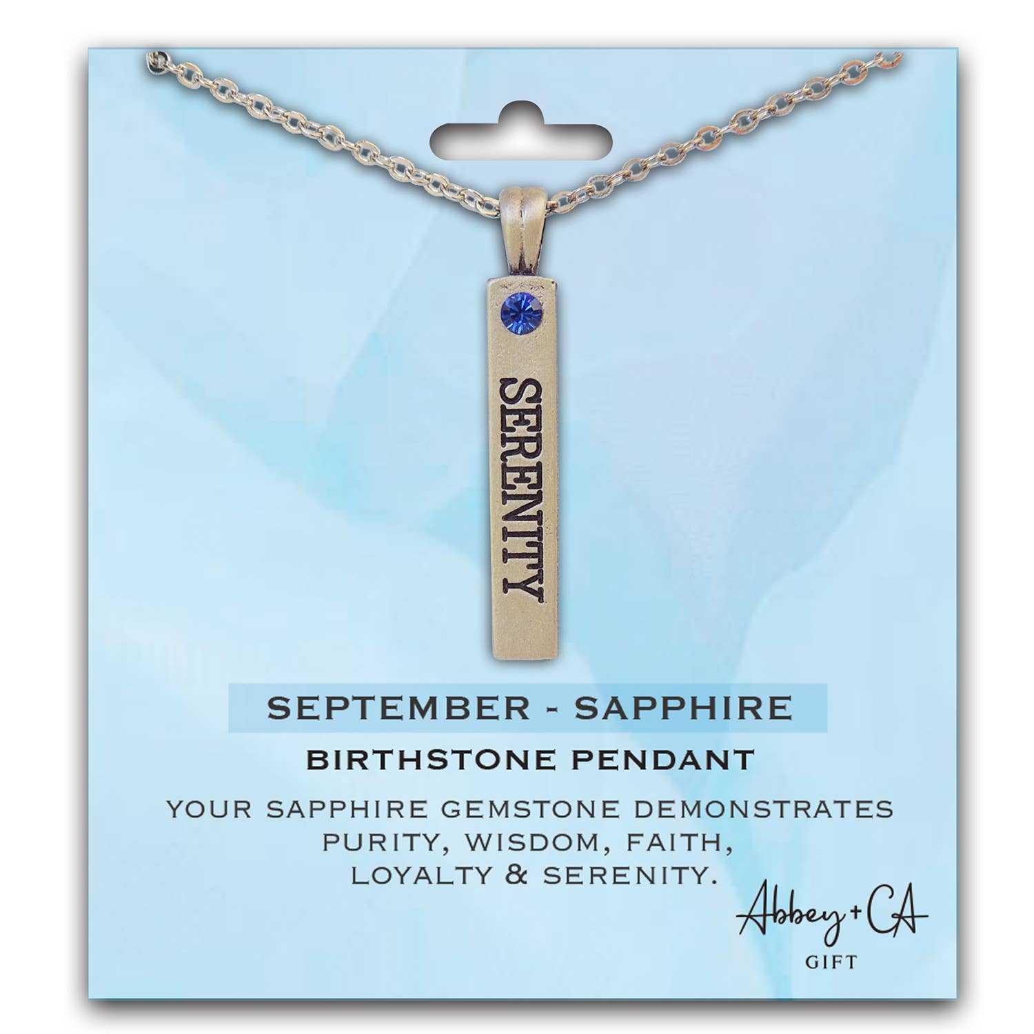 Abbey + CA Gift - Wholesale Pendant/Charm Necklace - Birthstone Pendant Necklace8