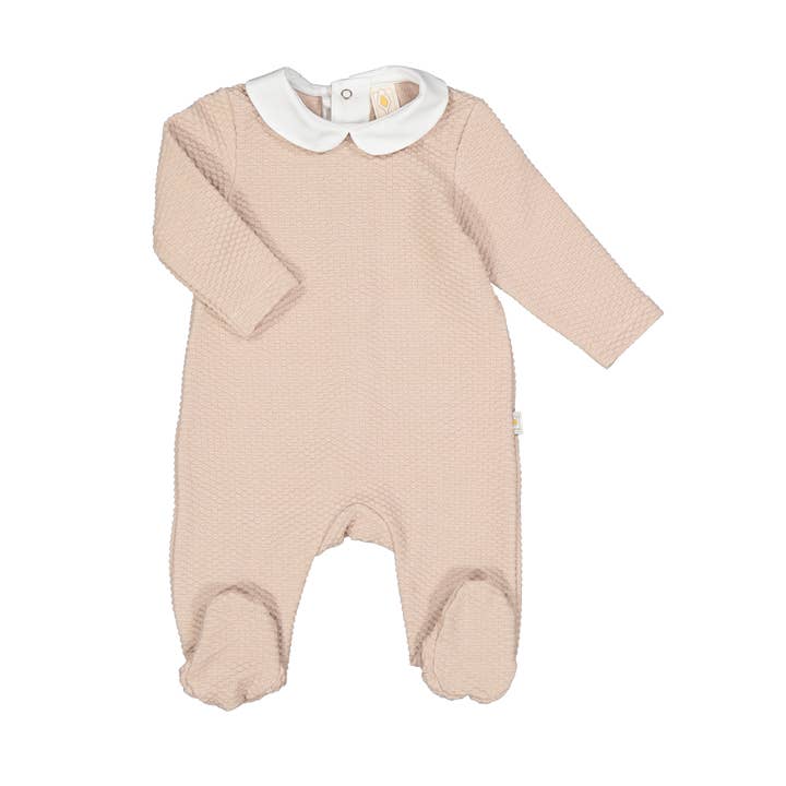 Økologisk bomuldsdragt med krave for engroshandel hos Filobio