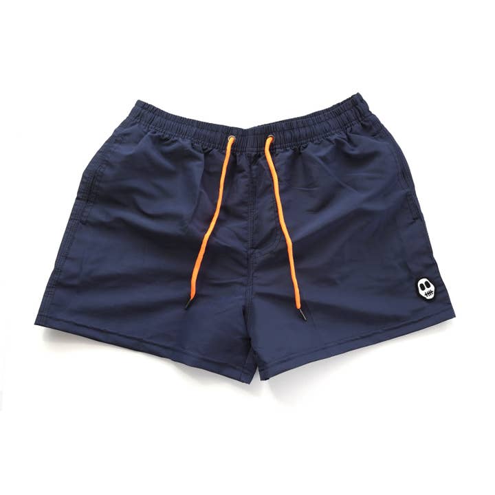 Fantôme Beach Shorts - Navy Blue for wholesale by ANITYA FANTÔME