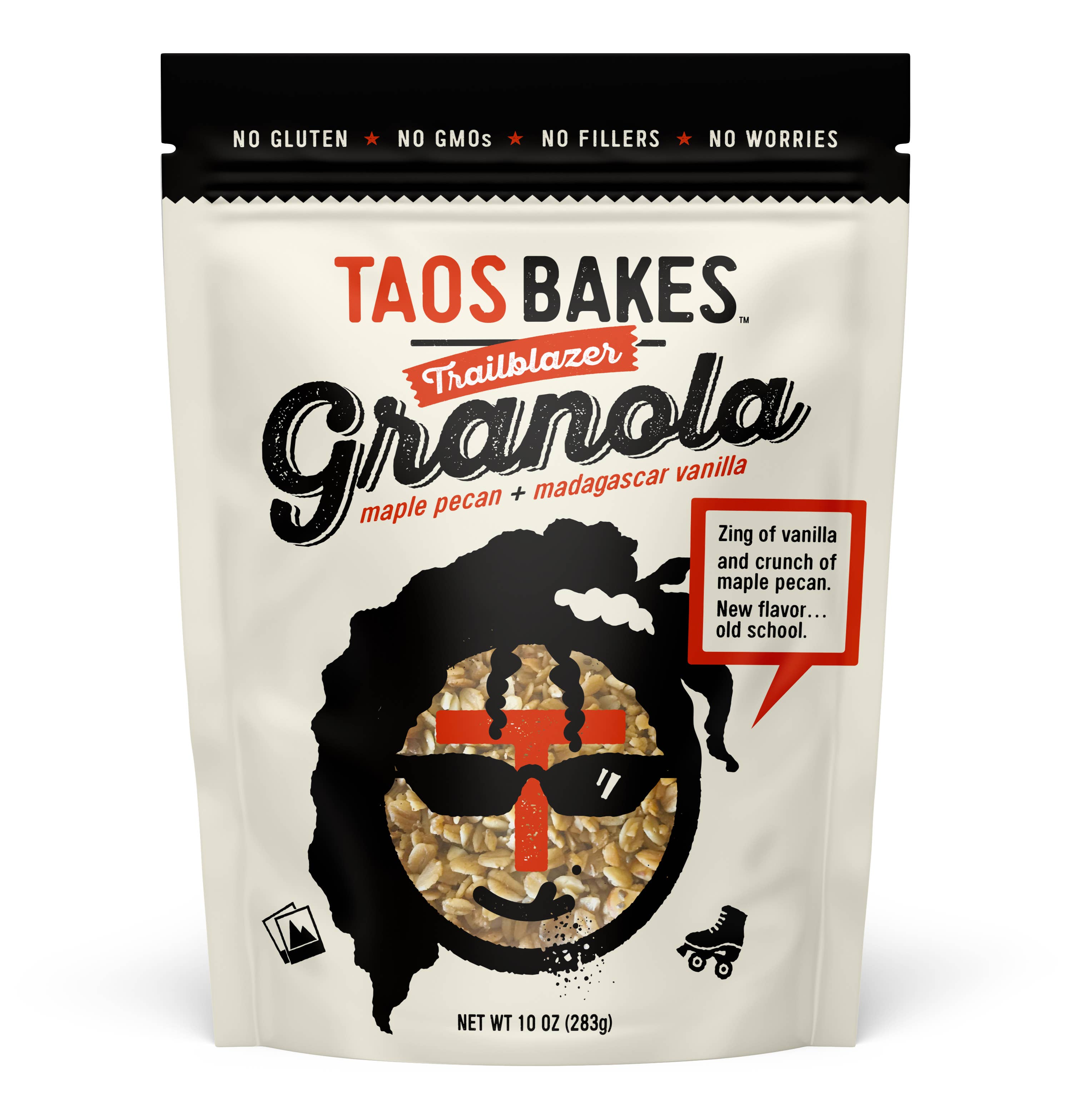 Taos Bakes - Vente Granolas - 10 oz Granola - Érable Pécan + Vanille de Madagascar2