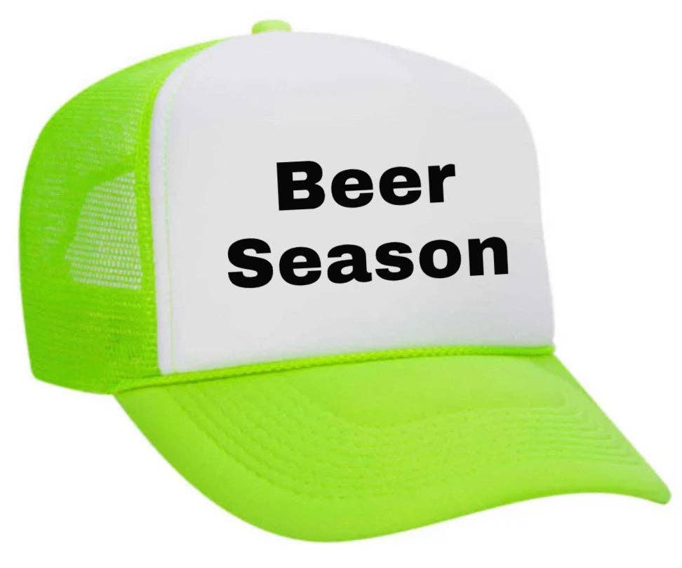 Inappropriate Trucker Hats - Wholesale Trucker Hat - Unisex - Beer Season Trucker Hat16