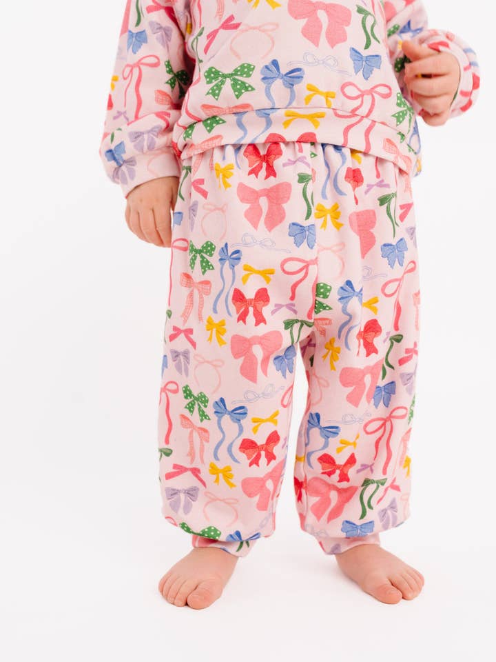 Bow Collection Sweatsuit for wholesale by Little One Shop