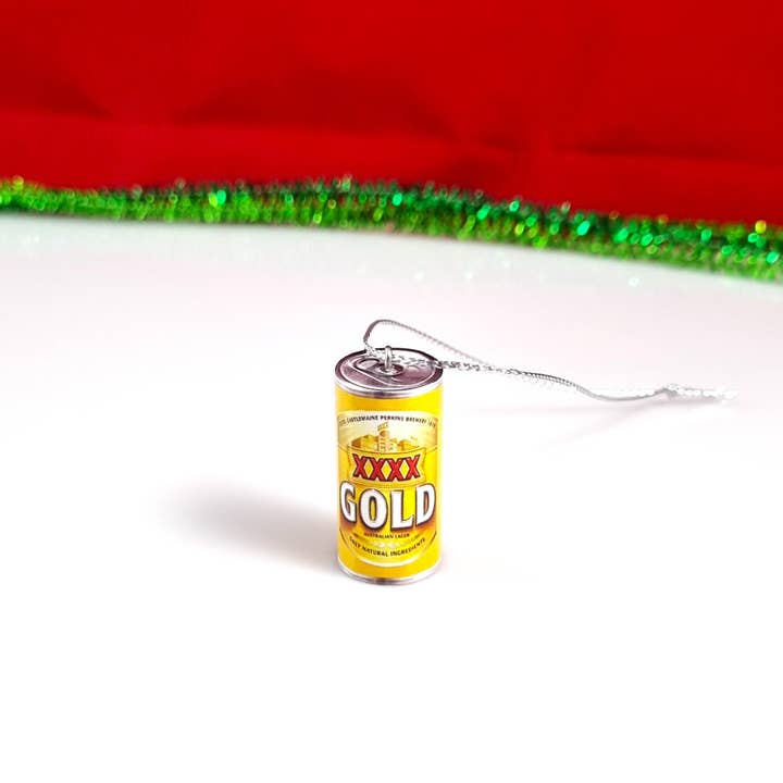 Cheeky Little Monkeys Jewellery - Wholesale Ornament - Christmas Tree Ornament - XXXX Gold