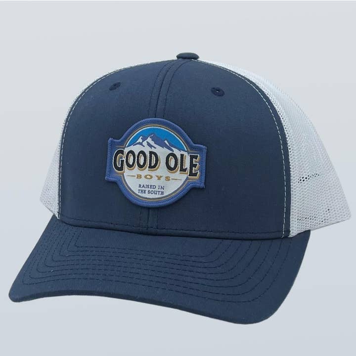 GOB Busch Light Patch Marinho/Branco por atacado de Riverbed Threads