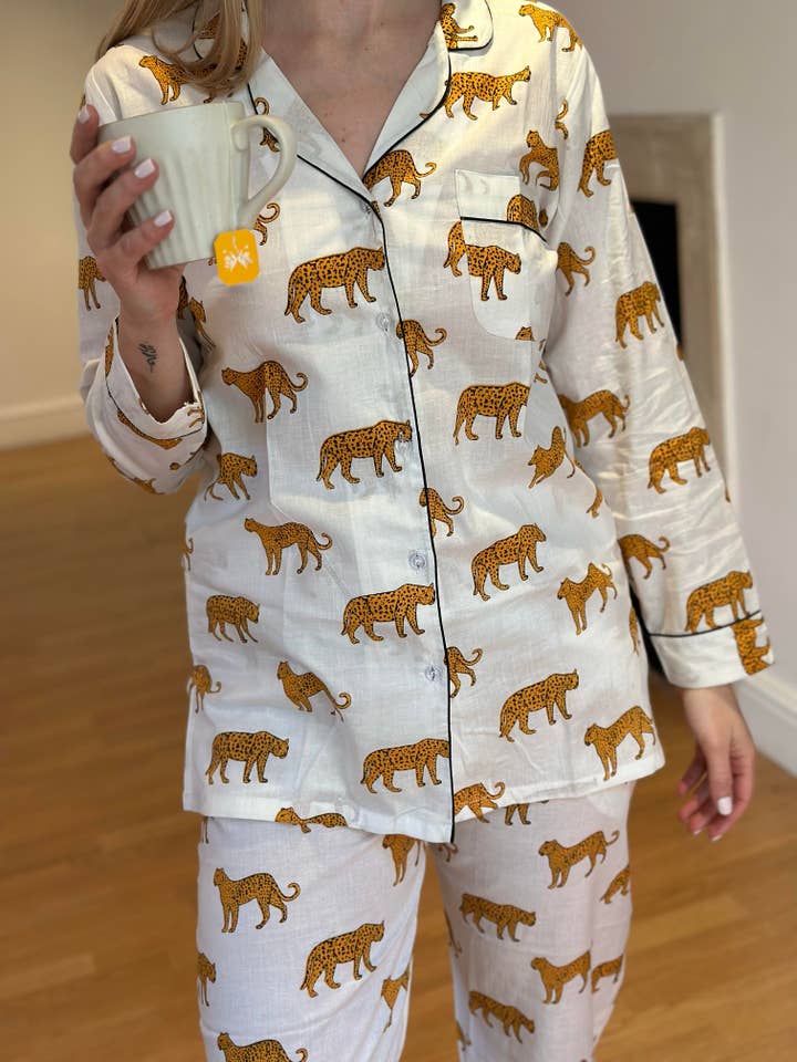 HausLife - Wholesale Sleepwear Set - Women's - Cotton PJs - Trouser Set1