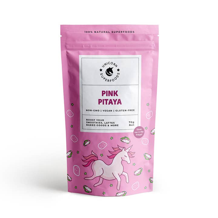 Unicorn Superfoods – Proteína/Superalimento em pó por atacado – 100% liofilizado rosa pitaya pó
