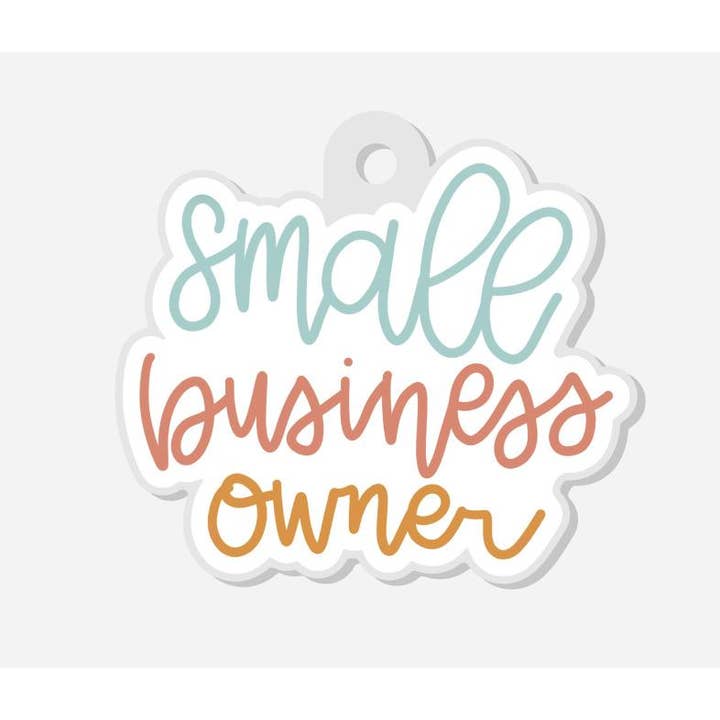 Small Business Owner KeyChain for wholesale by Good Apparel