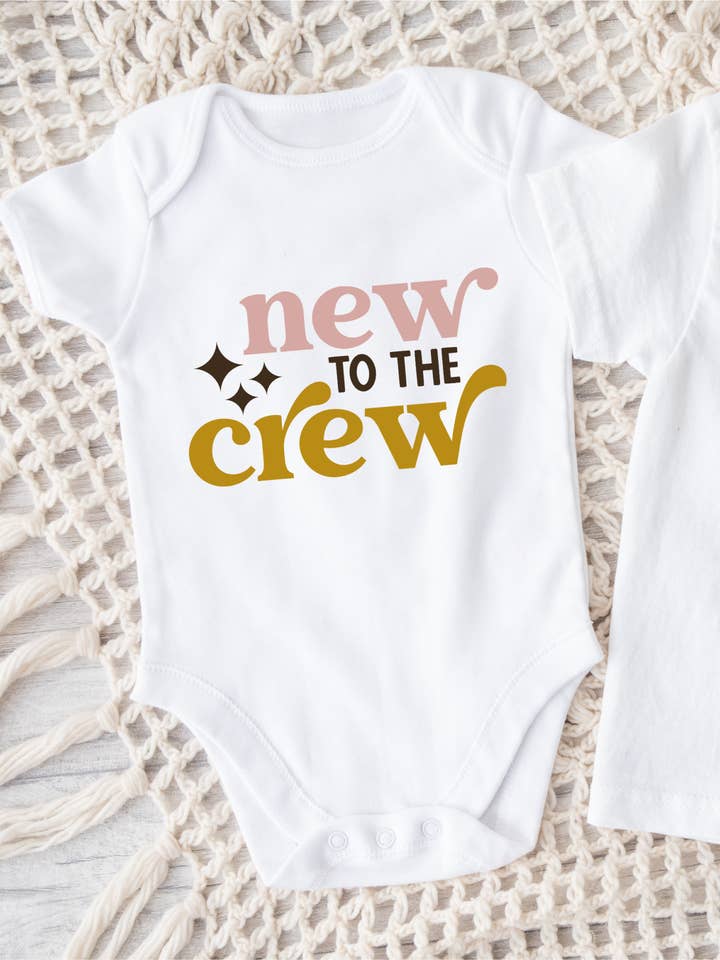 Timber Tinkers – Bodysuit - Bebé por atacado – Novidades na tripulação Retro onesie