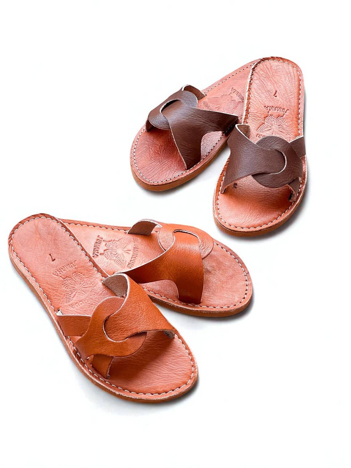 HandmadeBestSeller – wholesale Sandals – Women's – Leather Slide Sandals – Handmade Moroccan Slippers3