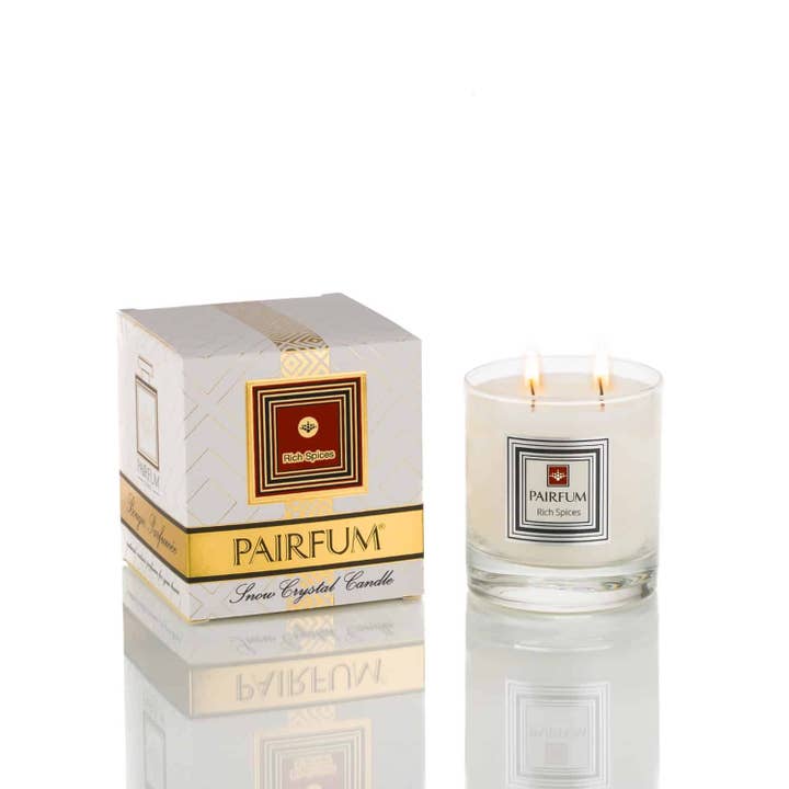 Cristal de nieve grande - velas perfumadas - ricas especias para venta al por mayor de Pairfum London