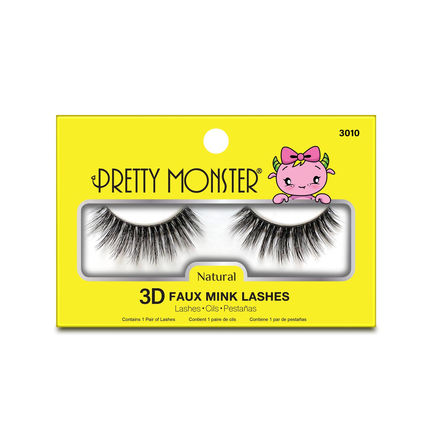 Rude Cosmetics – wholesale False/fake eyelashes – Pretty Monster Lashes Tabletop Display Set B, 108 pcs12