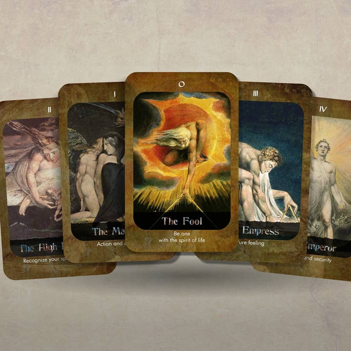 Ibiza Tarot USA - Wholesale Tarot Cards - William Blake Tarot - Major Arcana