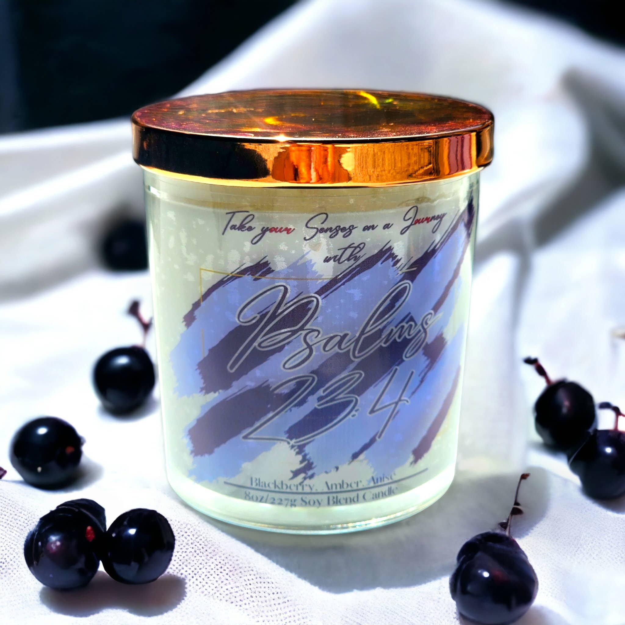 Journey - Wholesale Jar/Filled Candle - Psalms 23:4