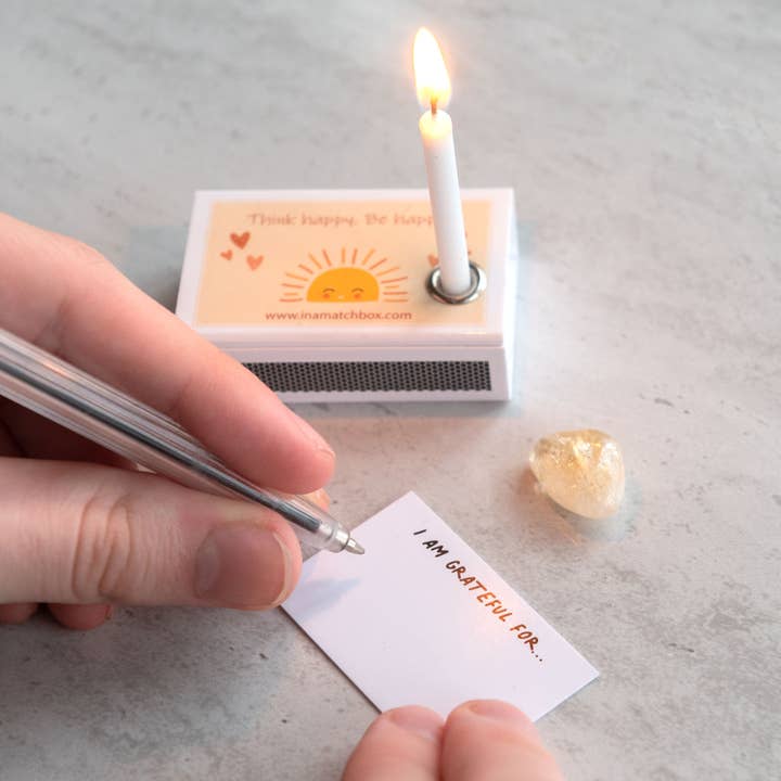 Marvling Bros Ltd - Wholesale Meditation supplies - Hello Sunshine Mindfulness Gift In A Matchbox2