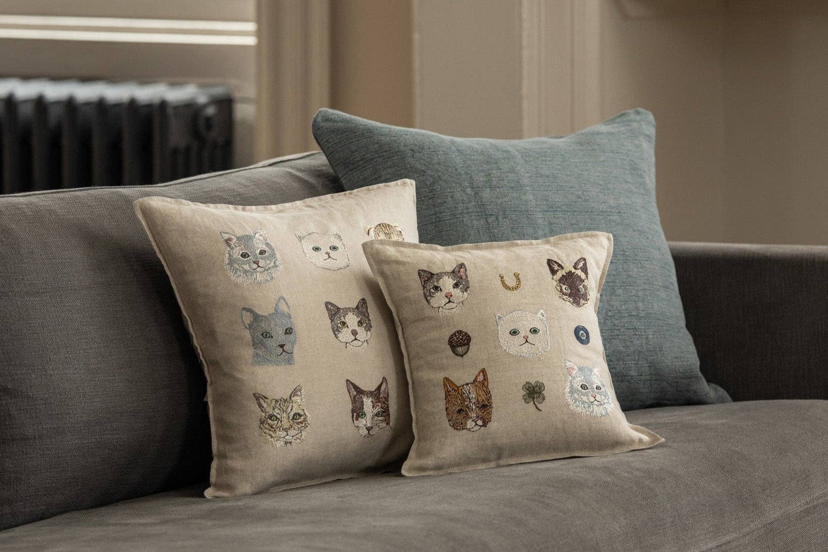 Coral & Tusk - Wholesale Throw/Decorative Pillow - Cats Pillow5