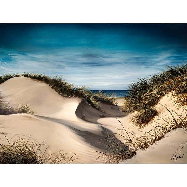 Sanddune Shadows - Canvasprint voor wholesale door deSotogi Fine Art