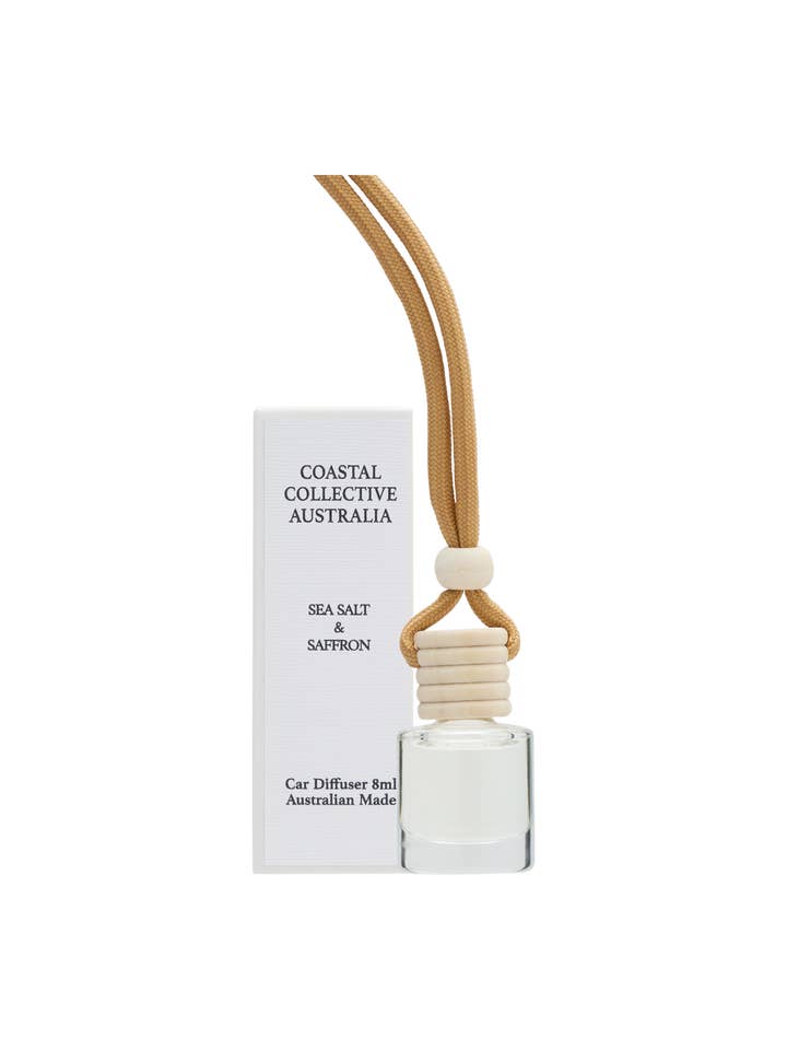 Diffusore per auto SEASALT & SAFFRON per la vendita all'ingrosso da parte di Coastal Collective Australia