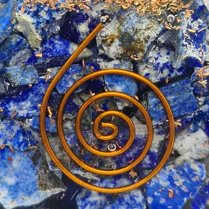 VIE - Wholesale Spiritual Stone/Crystal - Orgone Reiki Healing Pyramid - Energy Cleansing, 7.5cm4