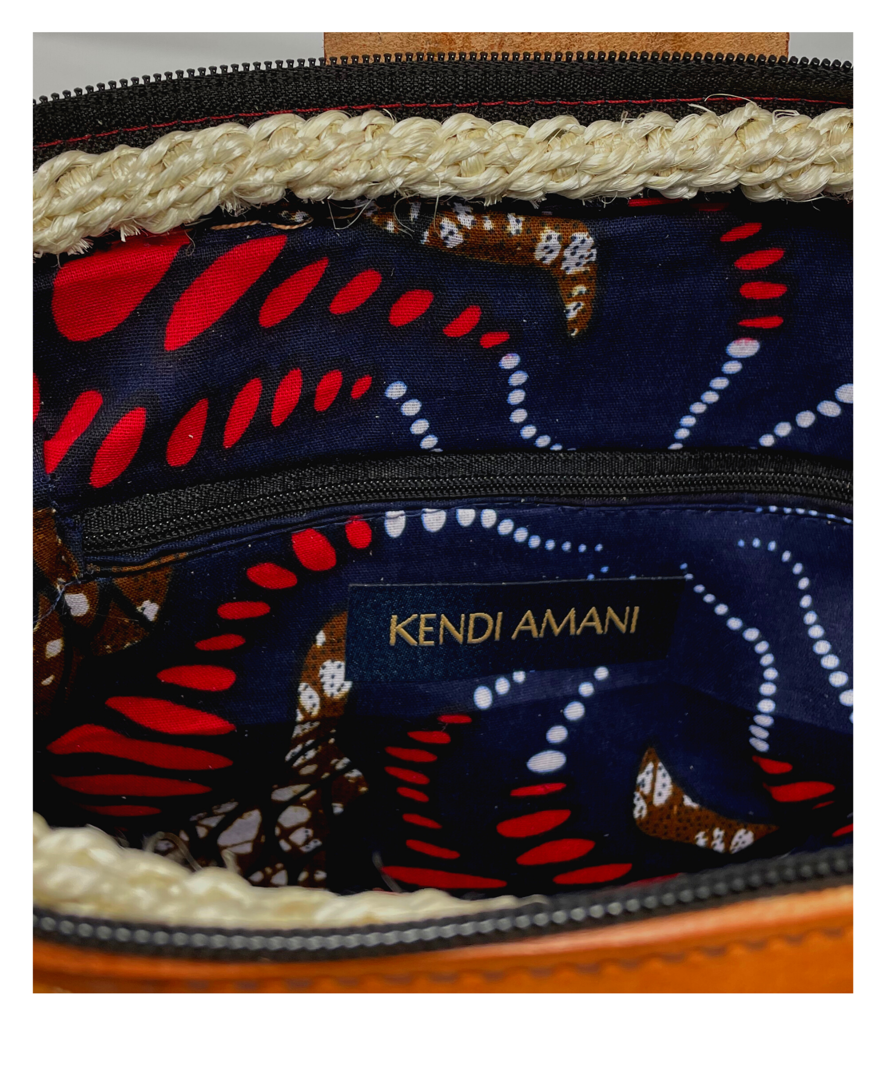 KENDI AMANI - Wholesale Crossbody Bag - Women's - Kikapu Safari Bag by KENDI AMANI3