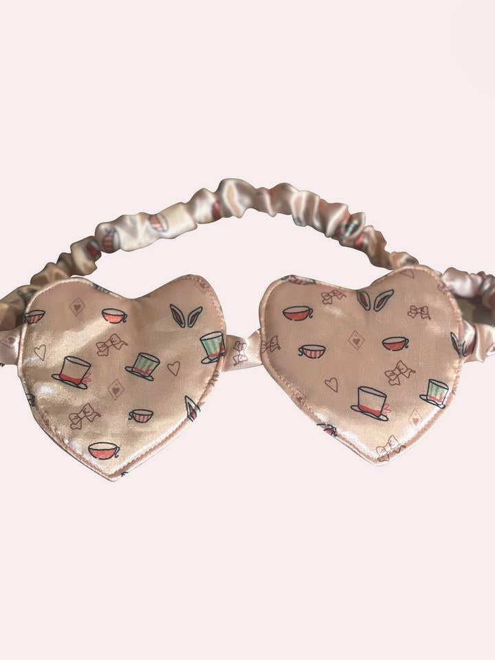 Wonderland Heart Eye Mask for wholesale by Malionne