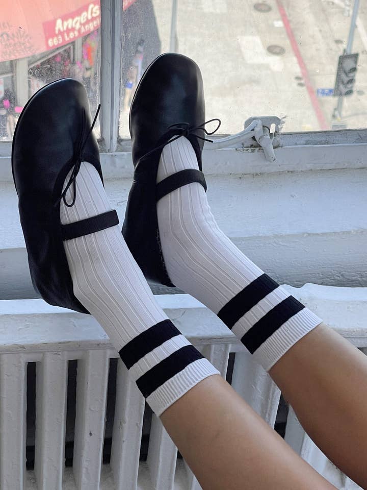 Le Bon Shoppe - Wholesale Socks - Women's - Her Varsity Socks (wholesale)9