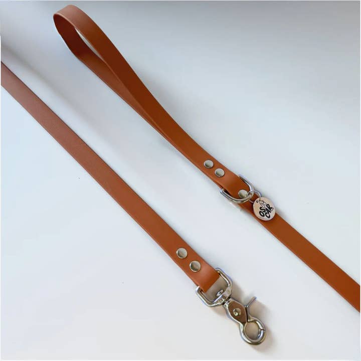 Oscar & co - Wholesale Pet Leash - Dog - Waterproof dog leash in camel Biothane