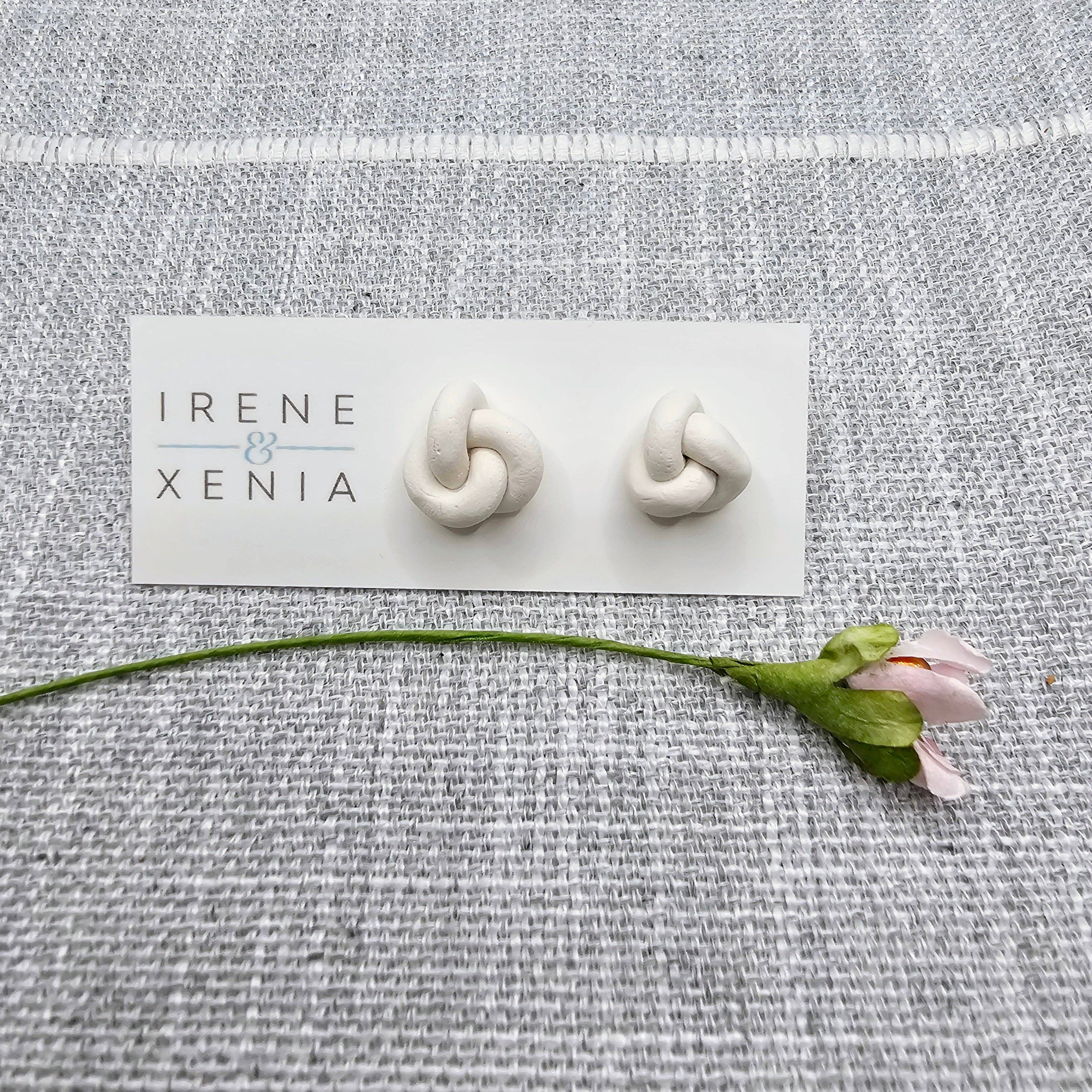 Irene and Xenia - Wholesale Stud/Post Earrings - Knots2