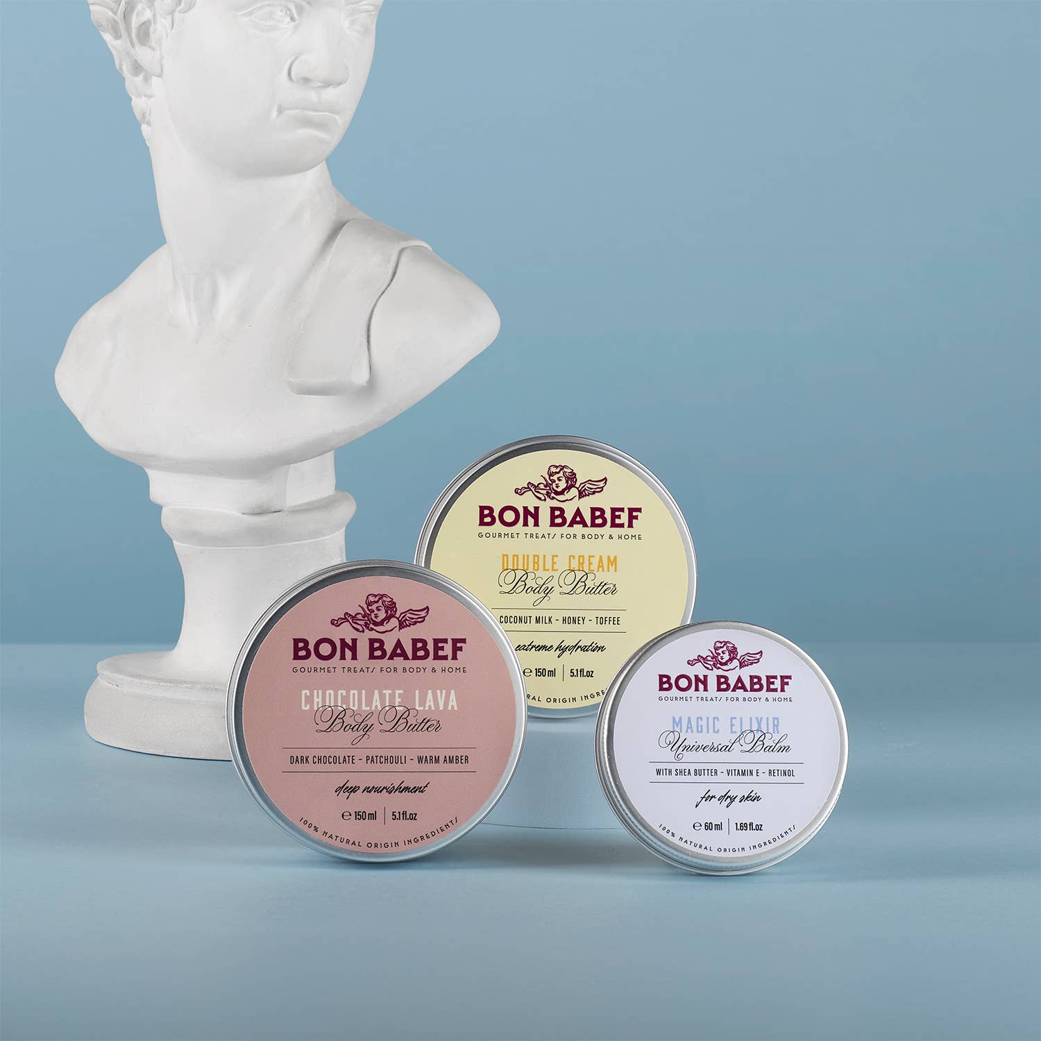 Bon Babef - Wholesale Body Balm/Butter - BODY BUTTER CHOCOLATE LAVA 150ML4