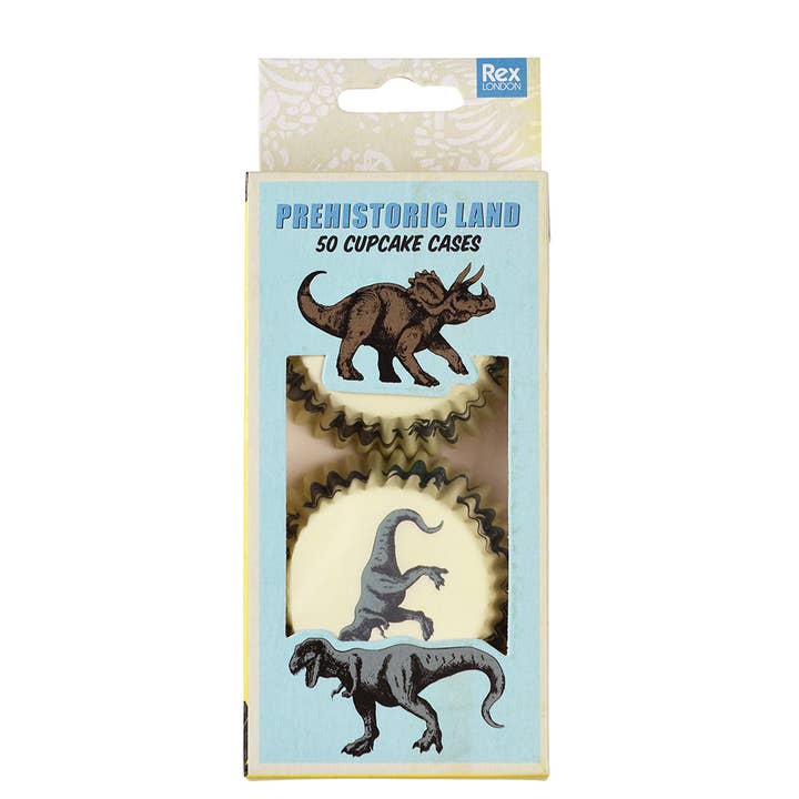 Cupcake cases (pack of 50) - Prehistoric Land for wholesale by Rex B2B - Europe