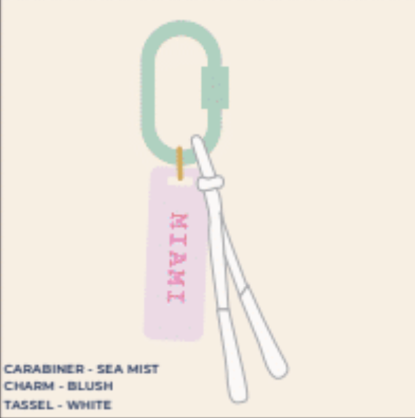 Freshwater Curated Goods - Vendita all'ingrosso Portachiavi - Unisex - Portachiavi personalizzato Your City con charm per borsa12