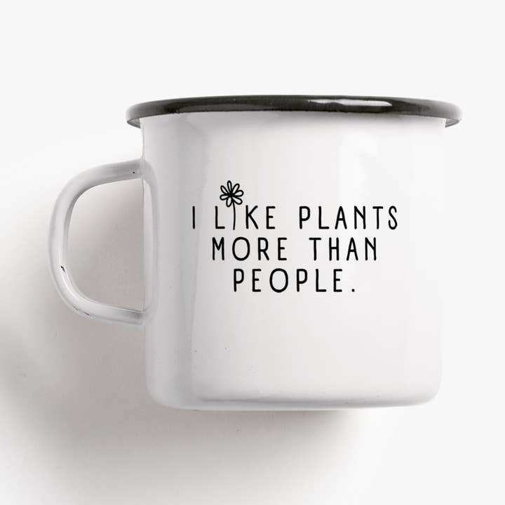 typealive - Wholesale Coffee Mug - Enamel mug / I Like Plants0