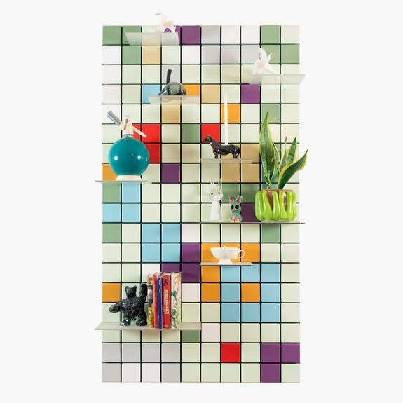 Pellington Design - Wholesale Wall Mounted Shelf - Confetti Monochrome - Ivory5