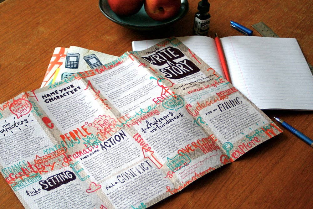 Writing Maps - Wholesale Crafts, Hobbies & DIY Book - How to Write a Story: A Map for Writers2