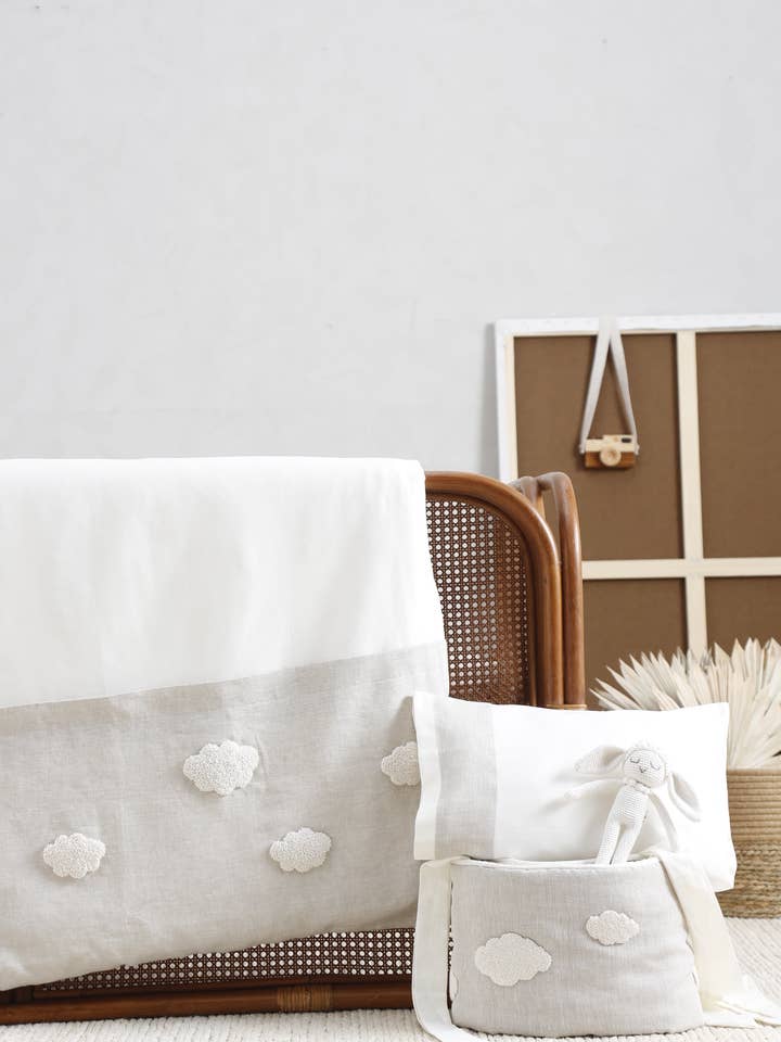 Ensemble de literie CLOUD - 3 piĂšces pour la vente par 2 Stories