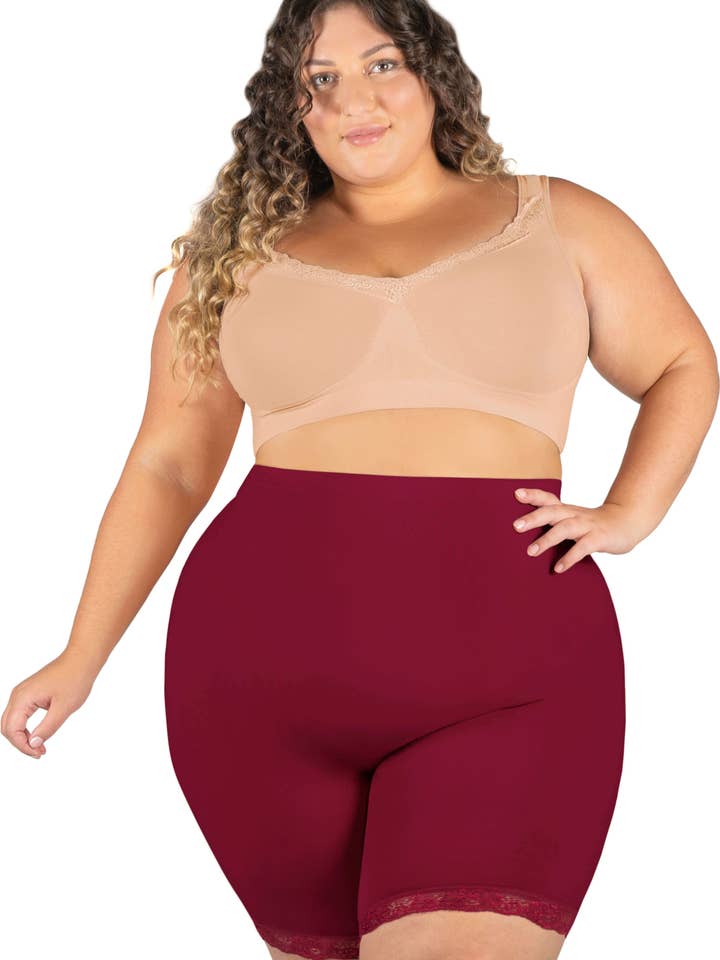 B Free AUSTRALIA - Wholesale Athletic Shorts - Women's - Anti Chafing High Rise Long Cotton Shorts14