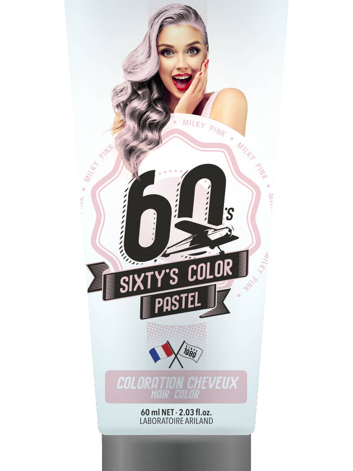Milky Pink Sixty's Color for wholesale by Hairgum
