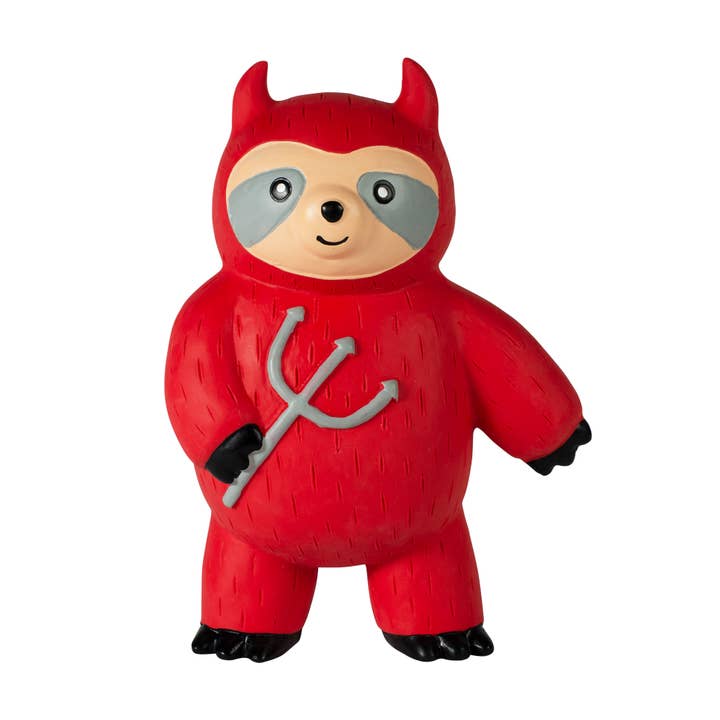 A LITTLE HOTHEADED LATEX DOG TOY for wholesale by Petshop by Fringe Studio