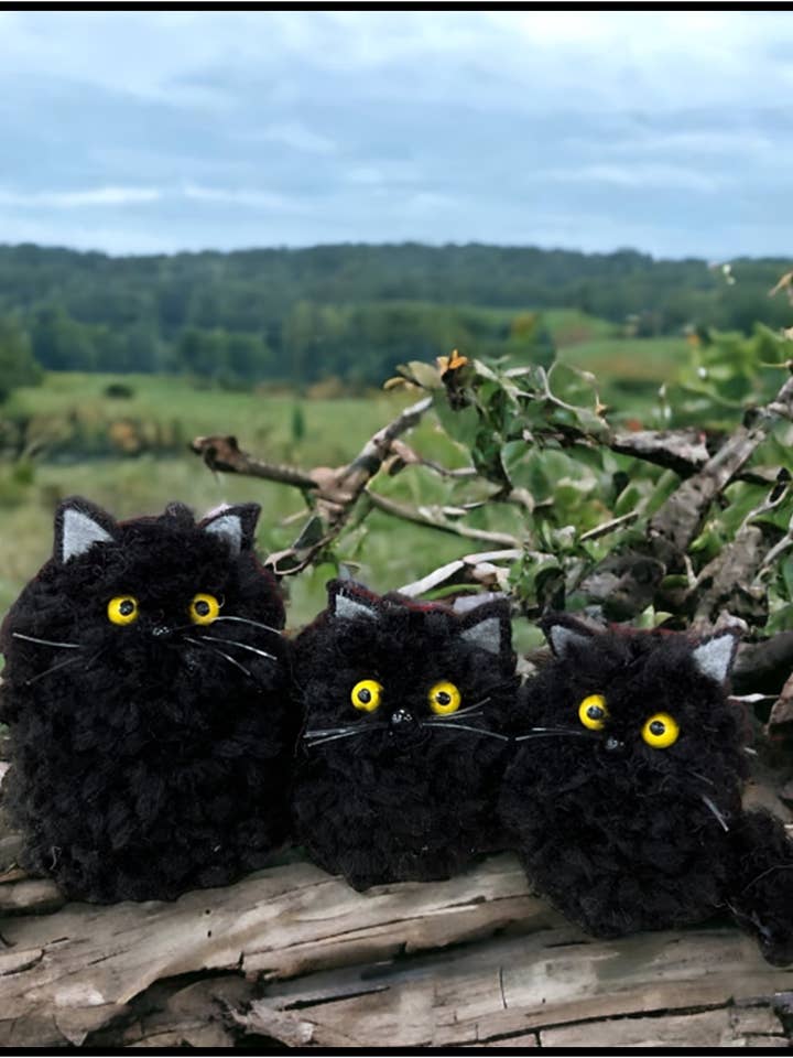 Maud Lewis-Inspired DIY Fiber Art Kit for wholesale by Genius Premium Craft