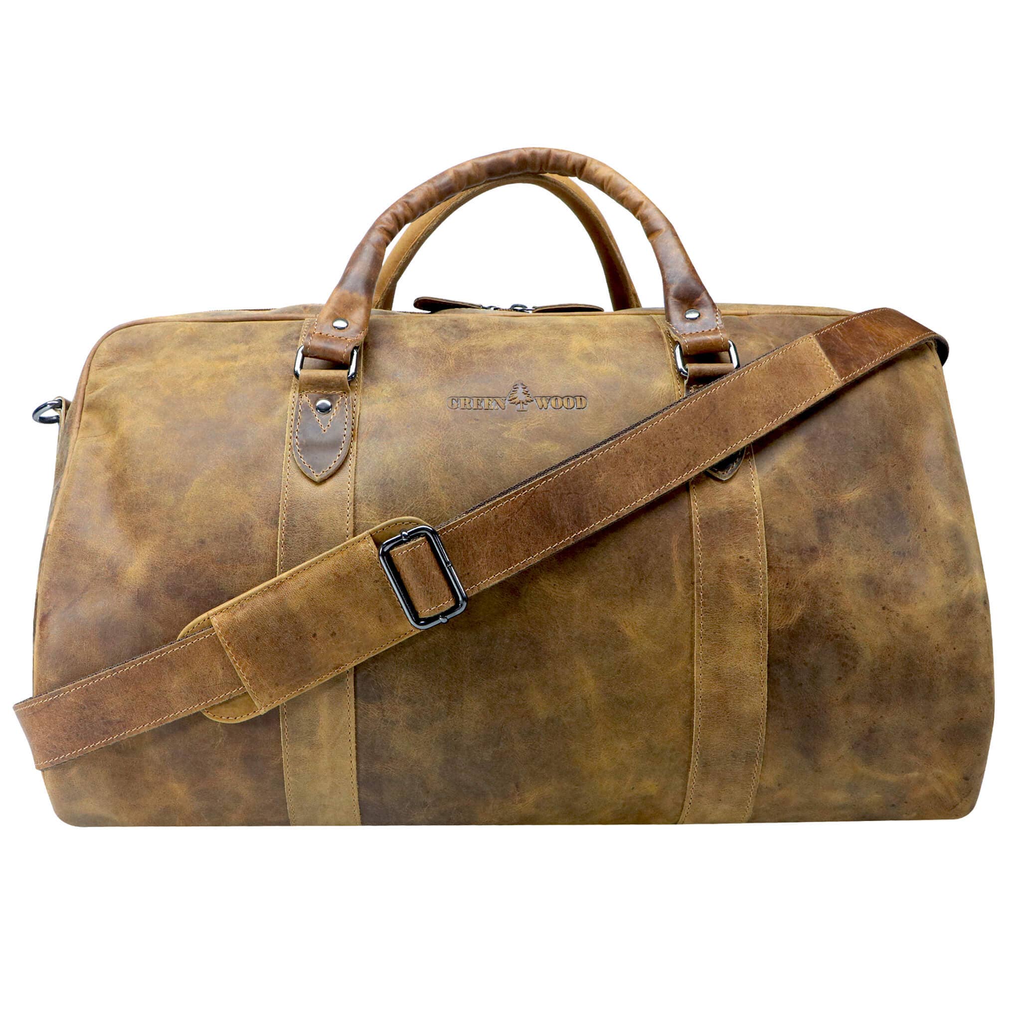 Greenwood - Wholesale Weekender Bag - Unisex - Jacob Weekender Men Leather Travel Bag Women Duffle Bag11