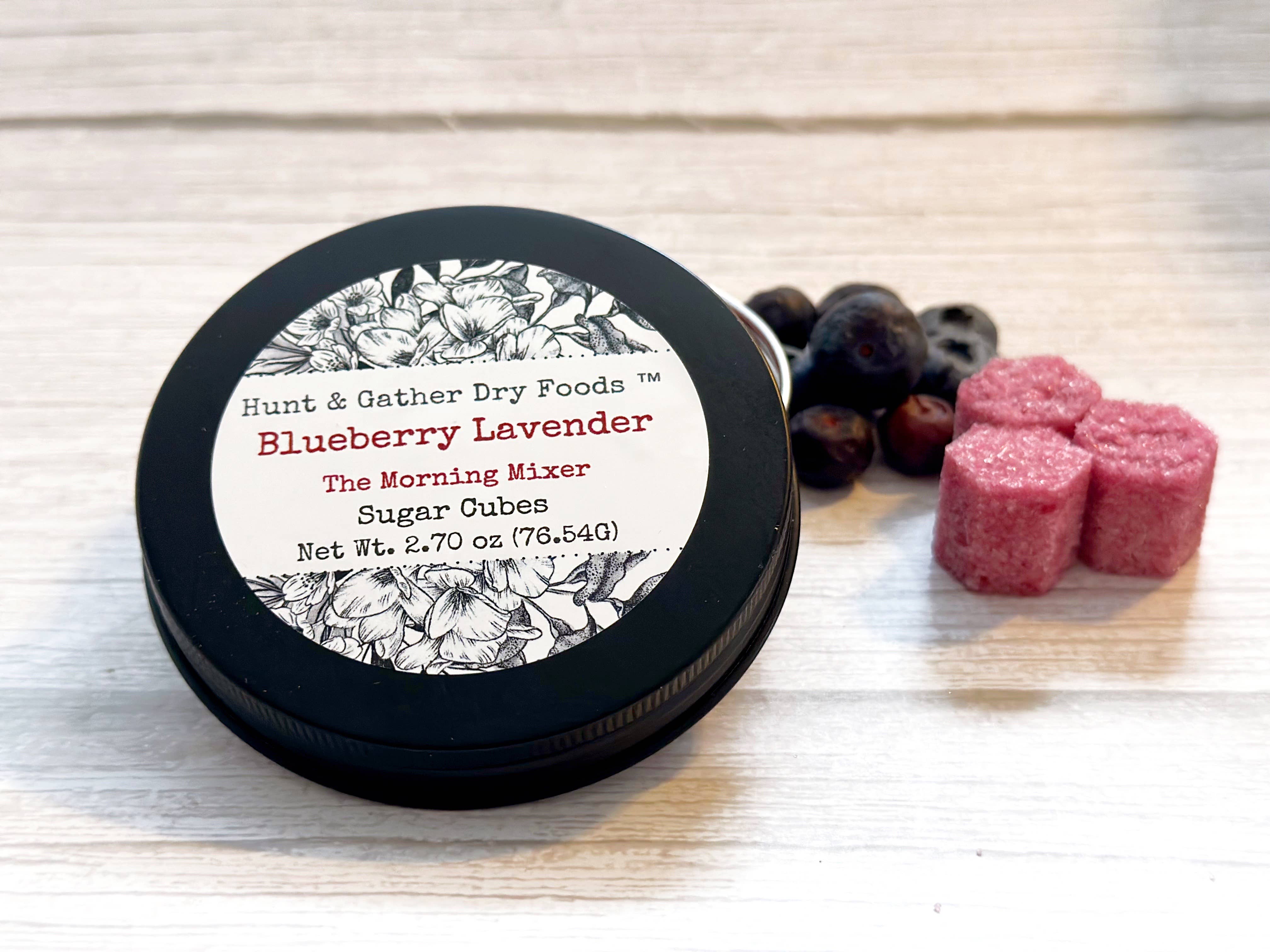 Hunt and Gather Dry Foods - Wholesale Sugar/Sweetener - The Morning Mixer Blueberry Lavender5
