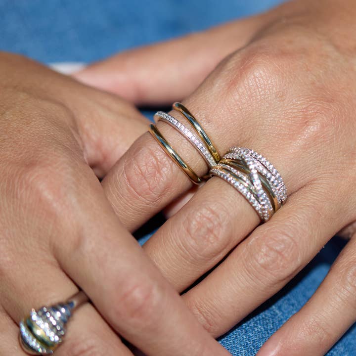 Ideaure Jewelry - Wholesale Band/Stacked Ring - Bellanca Spinner Ring8