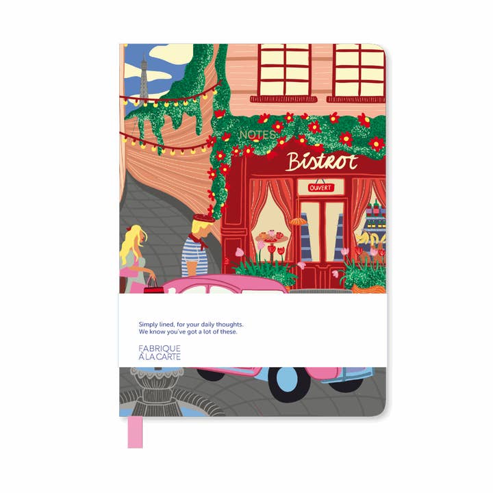 Fabrique notitieboek Parijs voor wholesale door A-Journal Stationery