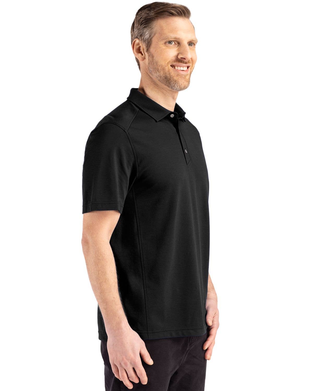 Cutter & Buck - Wholesale Polo - Men's - Cutter & Buck Advantage Refresh Mens Tri-Blend Pique Polo24